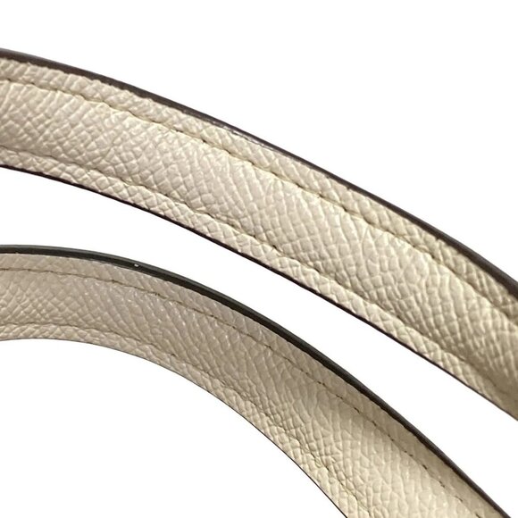 Auth COACH - F11925 Cream Leather Handbag - Picture 6 of 9